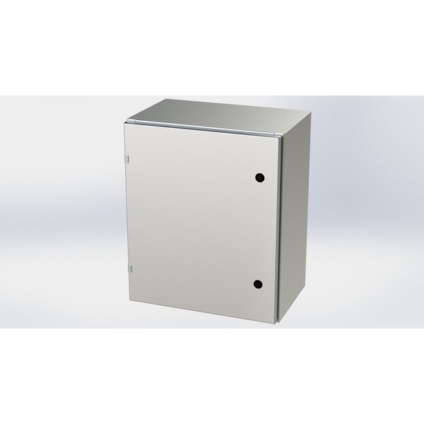1/4 Turn Latch Electrical Enclosures, 24 in H, 12 in D, 20 in W, NEMA 3R, 4, 4X, 12, 13